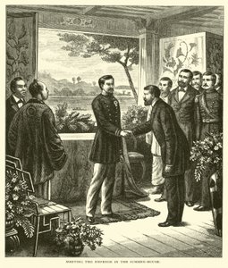 Meeting the Emperor in the Summer House by American School