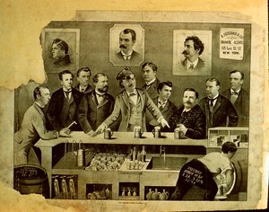 Men at a Bar by American School