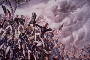 Mexican-American War (1846-48), Battle of Cerro Gordo by American School