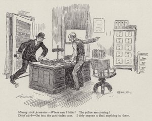 Mining Stock Promoter Running Away from the Police by American School