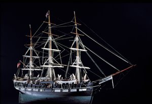 Model of an 18th Century Whaling vessel