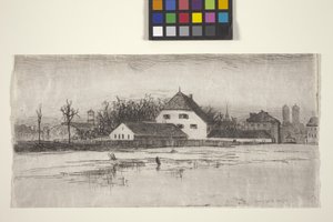 Munich From The Marsfeld by American School