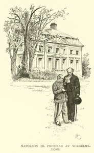 Napoleon III, prisoner at Wilhelmshohe by American School