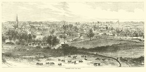 Natchez upon the hill, May 1862 by American School
