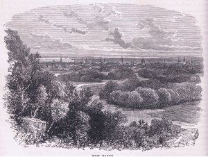 New Haven, illustration from Cassell