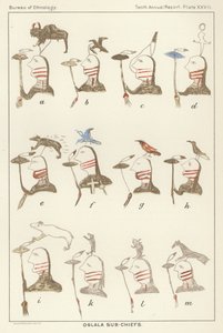 Oglala Sub-Chiefs by American School