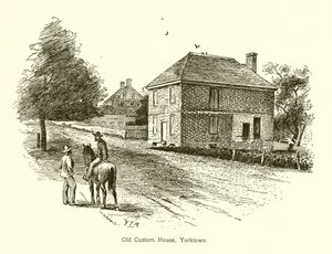 Old Custom House, Yorktown by American School