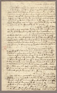 Page 1, Letter from Abigail Adams to John Adams, 31 March - 5 April 1776 by American School