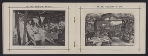 Pages from a booklet about R H Macy & Co, New York, Macy