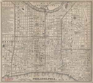Philadelphia, 1848 by American School