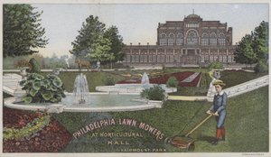 Philadelphia Lawn Mowers at Horticultural Hall by American School