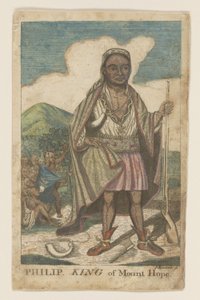 Phillip, King of Mount Hope, pub. 1772