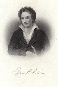 Portrait of Percy Bysshe Shelley by American School