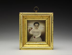 Portrait of a Young Girl by American School