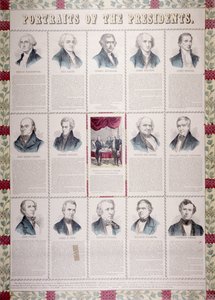 Portraits of the Presidents by American School
