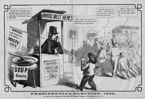 Presidential Election, 1852 by American School