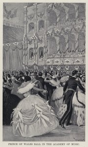 Prince of Wales Ball in the Academy of Music