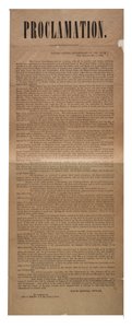 Proclamation, 1 May 1862 by American School