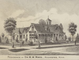 Residence of Dr. W. W. Mayo, Rochester, Minnesota, USA by American School