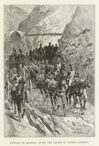 Retreat of Massena after the Battle of Ciudad Rodrigo