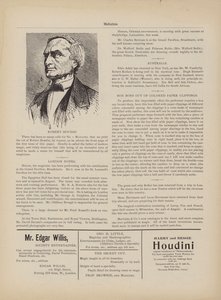 Robert Houdin, Advertisements