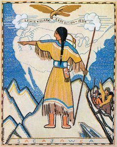 Sacajawea on the Lewis and Clark Expedition