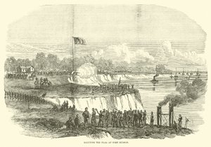 Saluting the Flag at Port Hudson by American School
