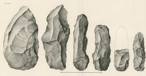 Series of Rejects from the South Mountain Rhyolite Quarry by American School
