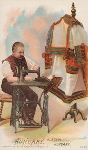 Sewing Machine, Hungary, Austria-Hungary by American School