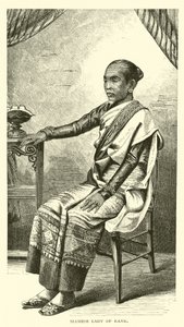 Siamese Lady of Rank by American School