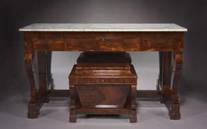 Sideboard and Cellarette, firm of Duncan Phyfe and Son