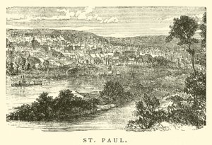 St Paul (engraving) by American School