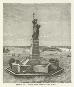 Statue of Liberty Enlightening the World by American School