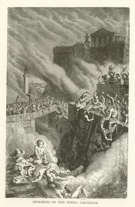 Storming of the Byrsa, Carthage by American School