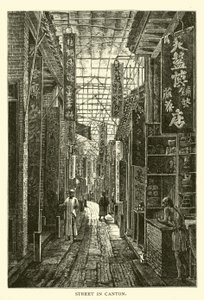 Street in Canton by American School