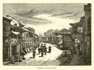 Street in Hong Kong
