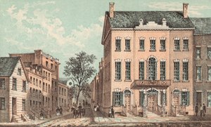 Tammany Hall, 1830 by American School