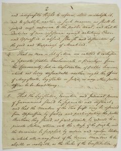 The Bill of Rights, copy signed at Federal Hall, 1789 by American School