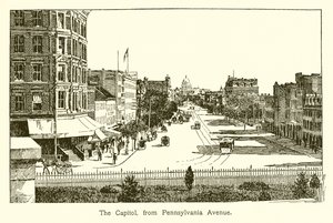 The Capitol, from Pennsylvania Avenue by American School