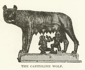 The Capitoline Wolf by American School