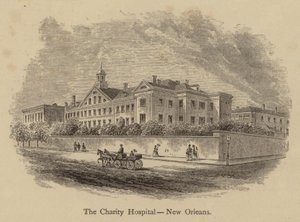 The Charity Hospital, New Orleans by American School