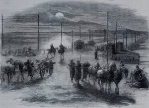 The Civil War in America by American School