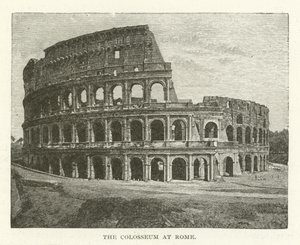 The Colosseum at Rome by American School