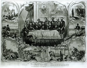 The Fifteenth Amendment, Signed by President Ulysses S. Grant, March 1870 by American School