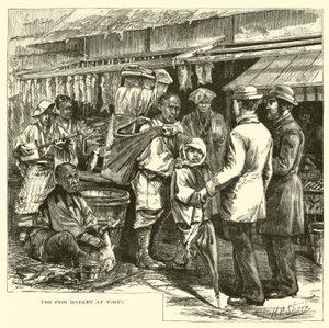The Fish Market at Tokyo by American School