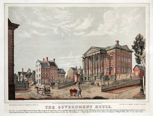 The Government House, pub. 1847 by American School