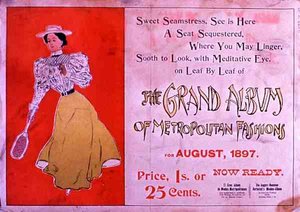 The Grand Album of Metropolitan Fashion, August 1897 by American School