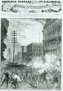 The Great Strike: The Sixth Maryland Regiment Fighting Its Way Through Baltimore, from 