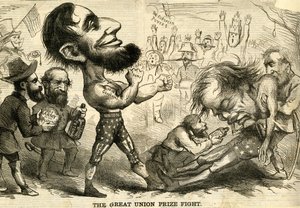 The Great Union Prize Fight by American School