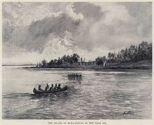 The Island of Mana-hat-ta in the Year 1600 by American School